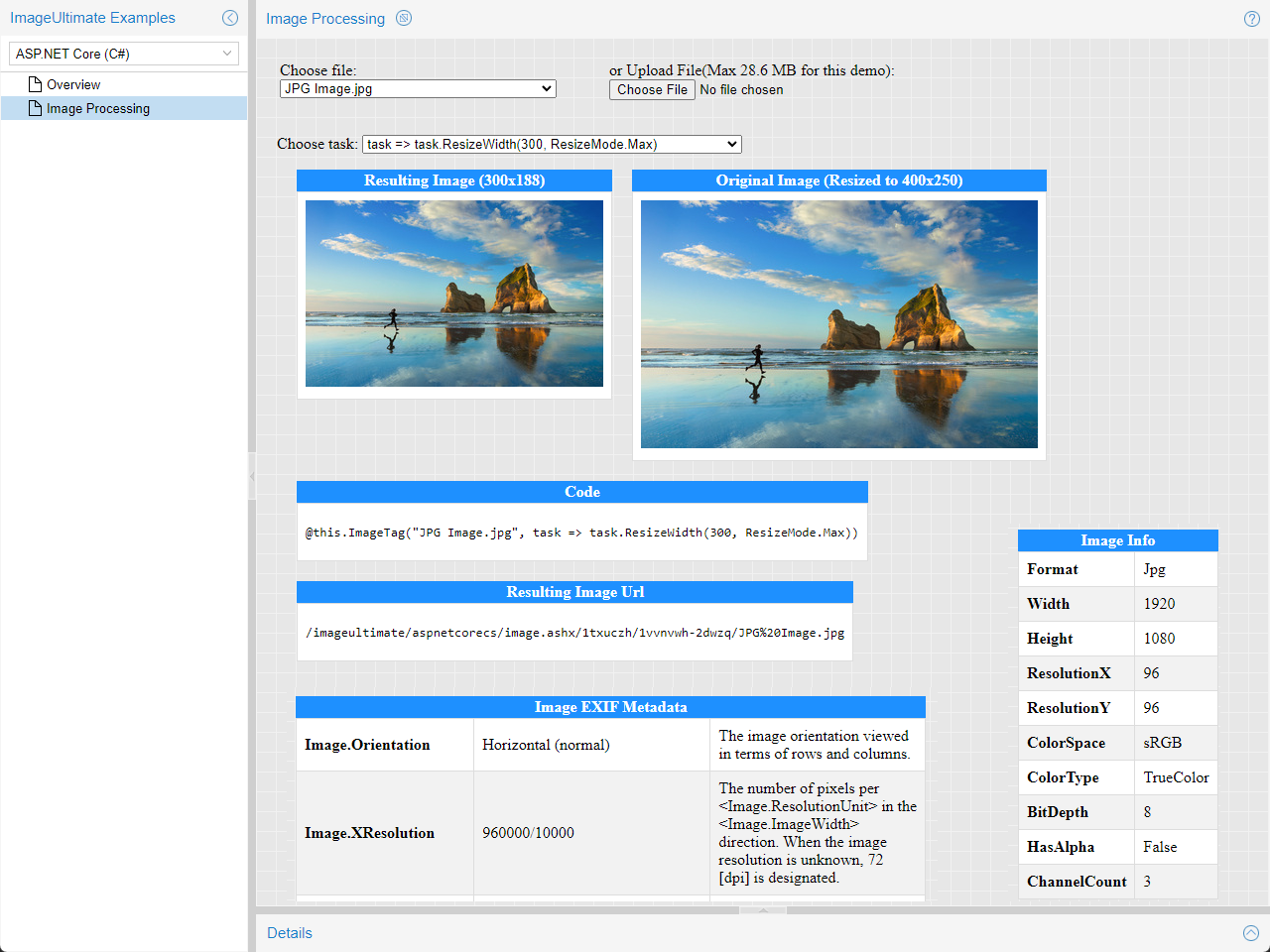 Image Resizer for ASP.NET and Image Processor for .NET